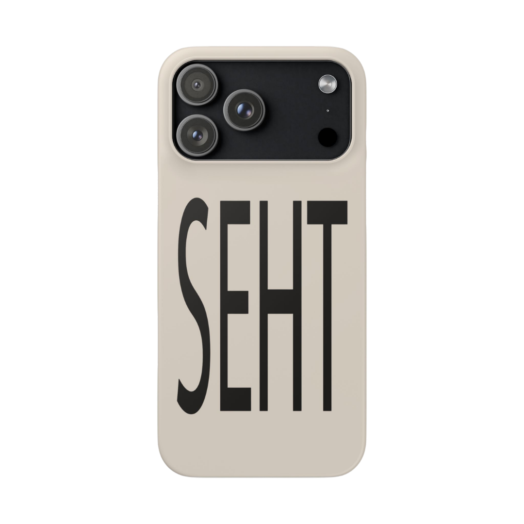 SEHT PHONE CASE - BEIGE