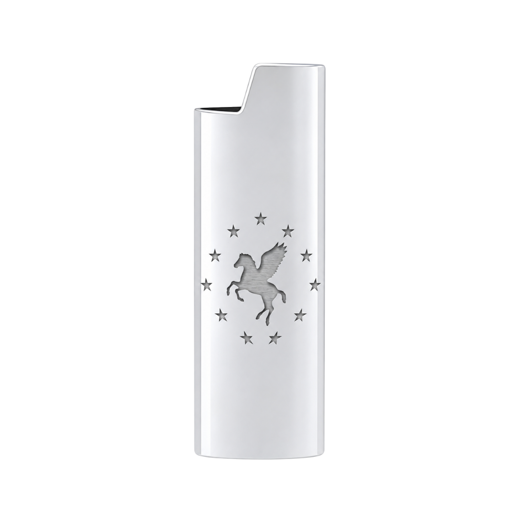 LIGHTER CASE - PEGASUS - SILVER
